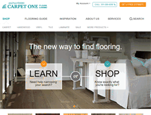 Tablet Screenshot of carpetonecorpuschristi.com